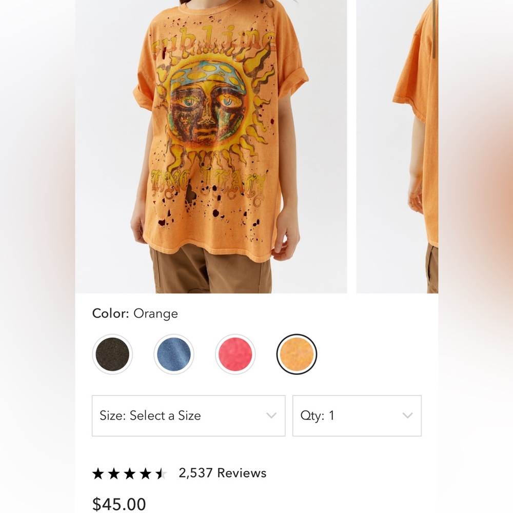 COPY - Urban Outfitters Sublime shirt